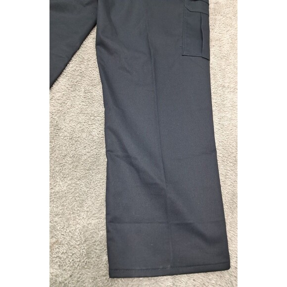 New Dickies Size 44 Flex Relaxed Fit Cargo Work Pants Black Uniform Straight Leg - Picture 16 of 16